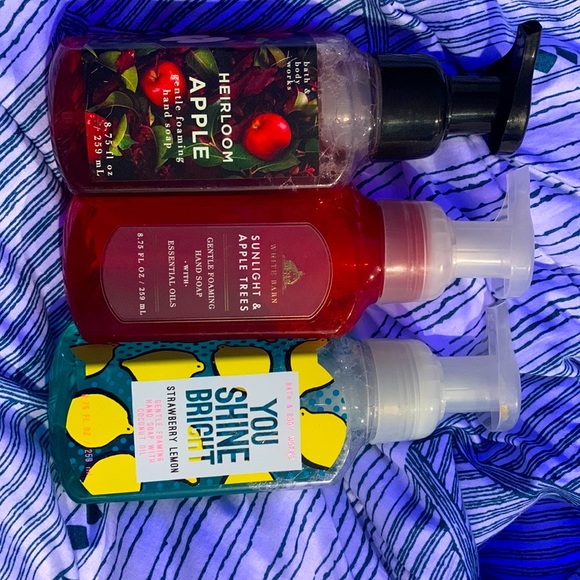 Bath & Body Works Bath Bath And Body Works Hand Soaps New 3 Soaps Poshmark